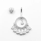 Dream Catcher Belly Button Ring 925 Sterling Silver Navel Piercing
