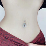 Dream Catcher Belly Button Ring 925 Sterling Silver Navel Piercing