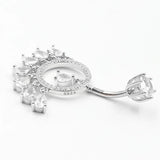 Dream Catcher Belly Button Ring 925 Sterling Silver Navel Piercing