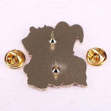 Bohemia Enamel Pins Ladies Brooch Wedding Couples Metal Broches