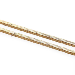 Hematite Beads Gallstone Loose Beads Plated for Jewelry DIY Making