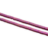 Hematite Beads Gallstone Loose Beads Plated for Jewelry DIY Making