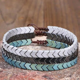 Hematite Arrow Healing Bracelet - Energy Protection Bracelet