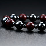 Hematite Magnetic Therapy Necklace Red Beads