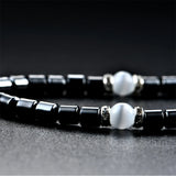 Hematite Necklace Magnetic Therapy Healing Health Jewelry Beads Pearls