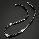 Hematite Necklace with Magnetic Therapy for Healing Health