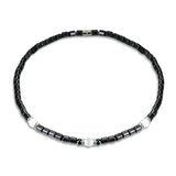 Hematite Necklace with Magnetic Therapy for Healing Jewelry Beads