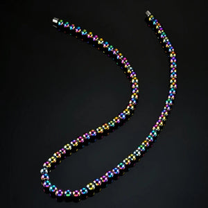 Hematite Necklace Magnetic Therapy Healing Unisex Jewelry