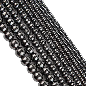 Hematite Round Beads Iron Magnet DIY Jewelry Necklace Earring