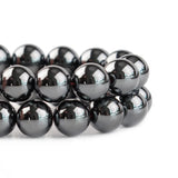 Hematite Round Beads Iron Magnet DIY Jewelry Necklace Earring