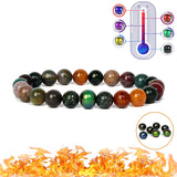 Hematite Temperature Sensing Bracelet Mood Changing Jewelry