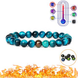 Hematite Temperature Sensing Bracelet Mood Changing Jewelry