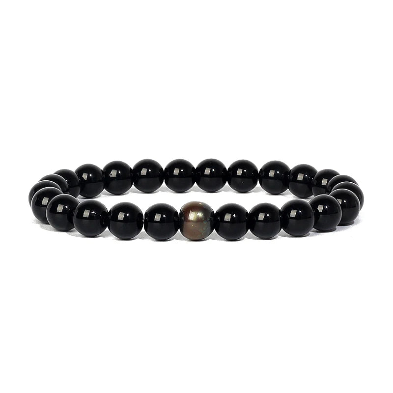 Hematite Temperature Sensing Bracelet Mood Changing Jewelry