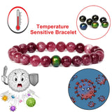 Hematite Temperature Sensing Bracelet Mood Changing Jewelry