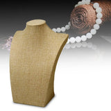 Hemp Neck Holder Jewelry Display Rack for Ring