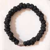 Hengtong 2PCS Lucky Weaved Bracelet Religious Knots Rope Bracelet for Women Men