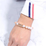 Natural Stone Couple Bracelet Charm Bracelets & Bangles Bijoux