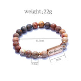 Natural Stone Couple Bracelet Charm Bracelets & Bangles Bijoux
