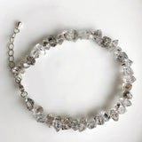 Herkimer Diamond Baroque Faceted 5-7mm Bracelet