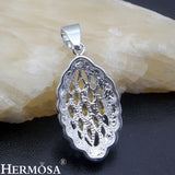 Eye Shape Garnet Kunzite HotCitrine Morganite Lady Necklace Pendant