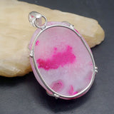 Natural Druzy Necklace Pendant Charms 2 3/8 Inch A628
