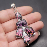 Hermosa Jewelry Dichroic Glass Pendant Necklace Charm