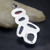 Hermosa Jewelry Dichroic Glass Silver Pendant Necklace Charm DH07