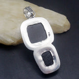 Hermosa Jewelry Dichroic Glass Silver Pendant Necklace Charm DH01