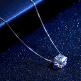 Hermosa Pendant Necklace with Crystals Hypoallergenic 20inch