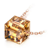 Hermosa Pendant Necklace with Crystals Hypoallergenic 20inch