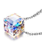 Hermosa Pendant Necklace with Crystals Hypoallergenic 20inch