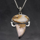 Ocean Jasper Charms Pendant Jewelry Gift 70mm