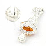 Hermosa Women Jewelry Lucky Orange Key Style Pendant