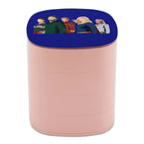 4-Layer Rotatable Heroes Jewelry Storage Box for Women
