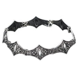 Antique Silver Plate Short Chokers Necklaces for Women