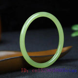 Vintage Hetian Jade Bracelets Carved Gemstone Jewelry Bangles for Men Women