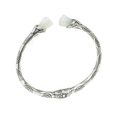 Hetian Jade Silver Bracelet Female S925 Sterling Silver Vintage