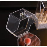Plastic Makeup Organizer Storage Box Brush Holder 12*22cm