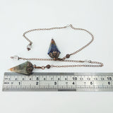Natural Crystal Divinatory Pendulum Healing Gemstone Divination