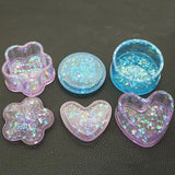 Hexagon Storage Box Epoxy Mould Crystal UV Mirror DIY Table Desktop