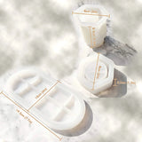 Hexagonal Bottle Resin Molds and Spice Grinder Silicone Epoxy Casting Mold