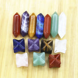 Hexagonal Column Crystal Power Stone Set Chakela Stone Seven Chakra