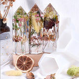 Hexagonal Cone Crystal Epoxy Resin Mold for DIY Crafts