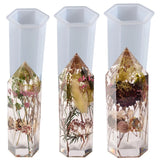 Hexagonal Cone Crystal Epoxy Resin Mold for DIY Crafts