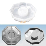 Hexagonal Shape Clock Silicone Molds Epoxy Molds for Resin DIY Jewelry Making