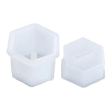 Hexagonal Epoxy Resin Silicone Mold for Ring Holder and Jewelry Ornaments