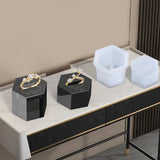 Hexagonal Epoxy Resin Silicone Mold for Ring Holder and Jewelry Ornaments