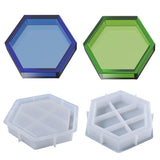 Hexagonal Crystal Drop Glue Mold Epoxy Resin Production for Jewelry Box