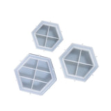 Hexagonal Crystal Drop Glue Mold Epoxy Resin Production for Jewelry Box