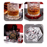 Hexagram Star Sliced Coaster Resin Mold Classical Style Small Cup Mat Mould